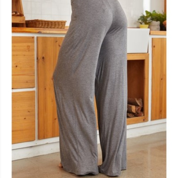 Ecavus Pants - 🔹️Buy 1, Get 1 Half🔹️Palazzo Pants Light Gray